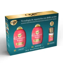 Pack OGX Bond Protein Repair Rutina Cabello Seco y Dañado
