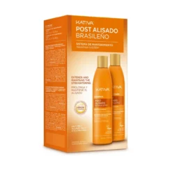 Pack Post Alisado Brasileño Sistema de Mantenimiento Champú + Acondicionador