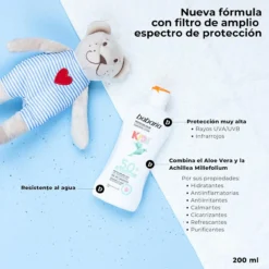 Pack Protector Solar Mineral Niños SPF 50 y After Sun de Aloe Vera