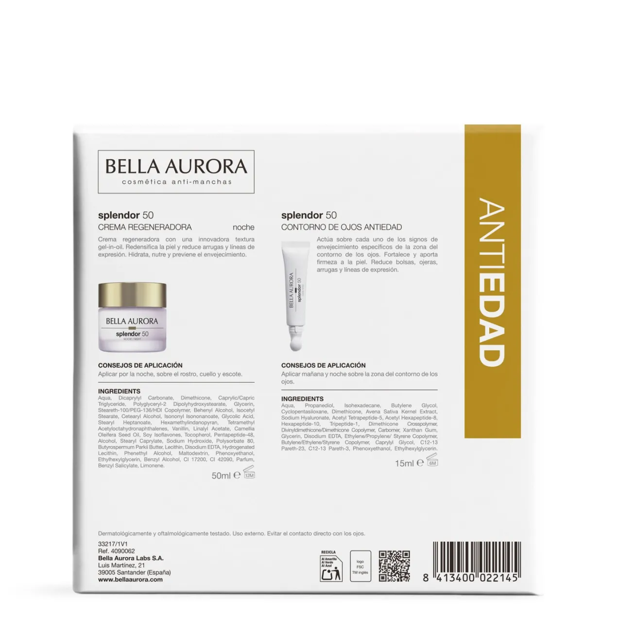 Pack Splendor 50 Ritual Nocturno Antiedad