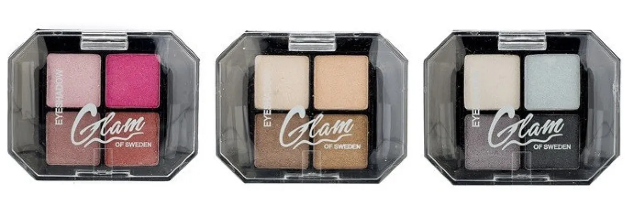 Paleta de 4 Sombras de Ojos