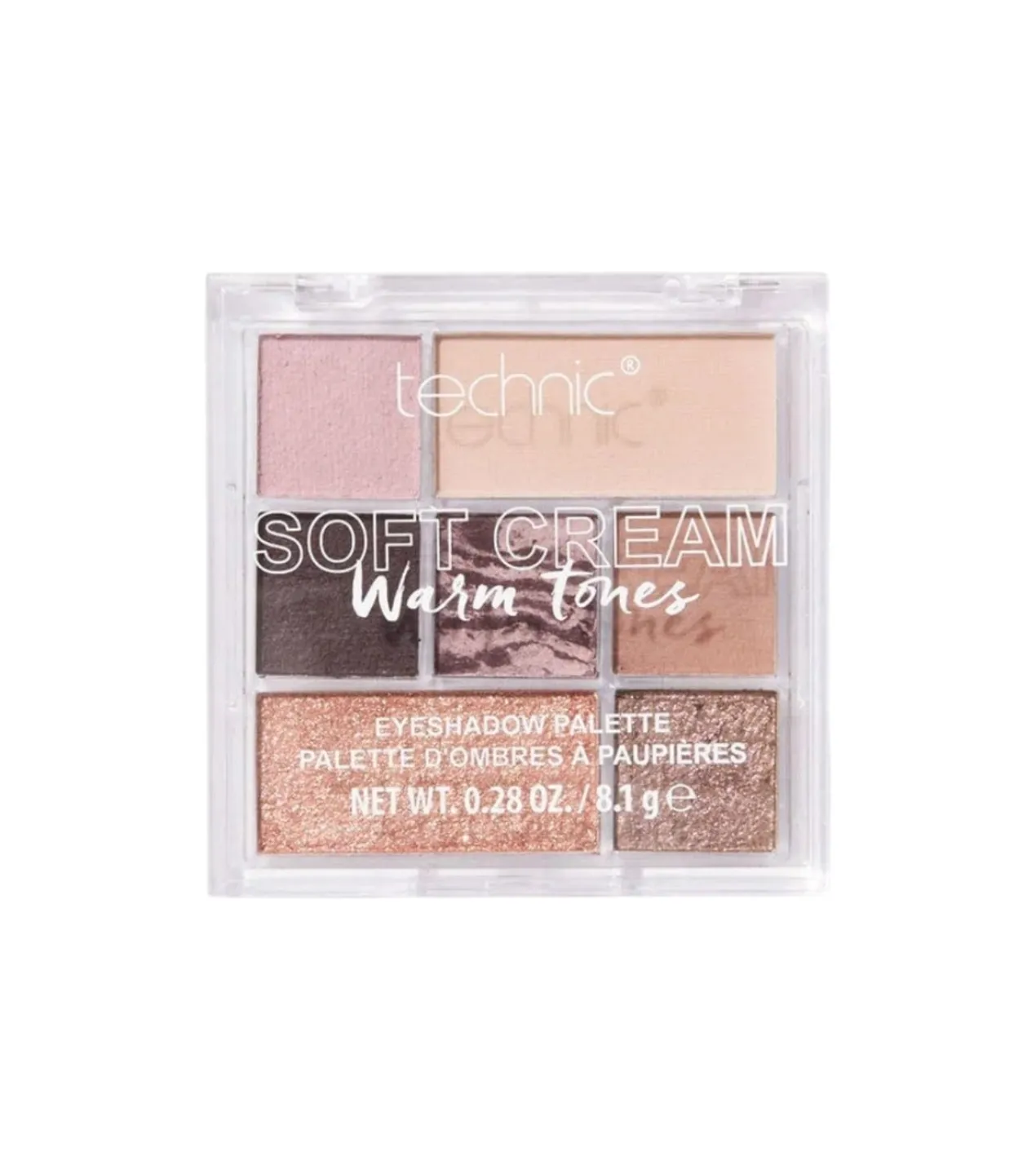 Paleta de Sombras Soft Cream Warm Tones