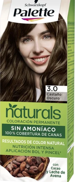 Palette Naturals Coloración Permanente Sin Amoniaco