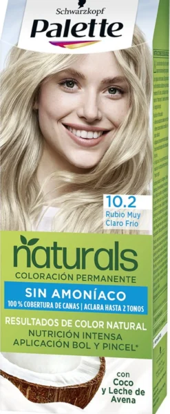 Palette Naturals Coloración Permanente Sin Amoniaco