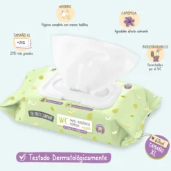 Papel Higiénico Húmedo WC Manzana