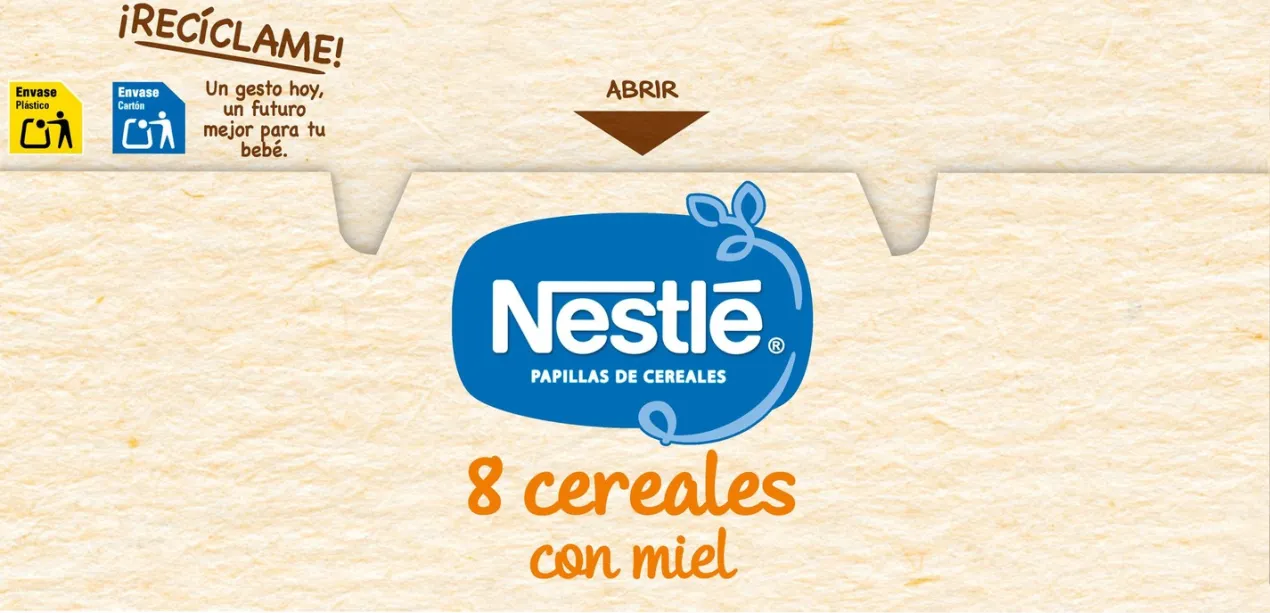Papilla 8 Cereales con Miel