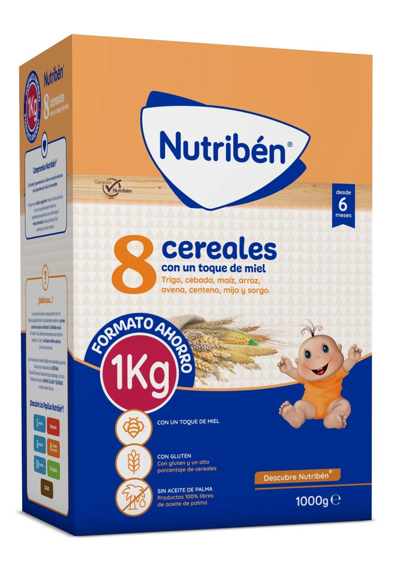 Papilla 8 Cereales con Miel