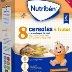 Papilla 8 Cereales con Miel 4 Frutas