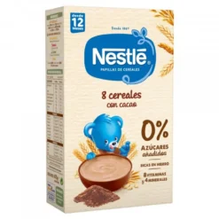 Papilla de 8 Cereales con Cacao