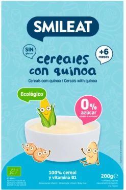 Papilla Ecológica Cereales y Quinoa sin Gluten