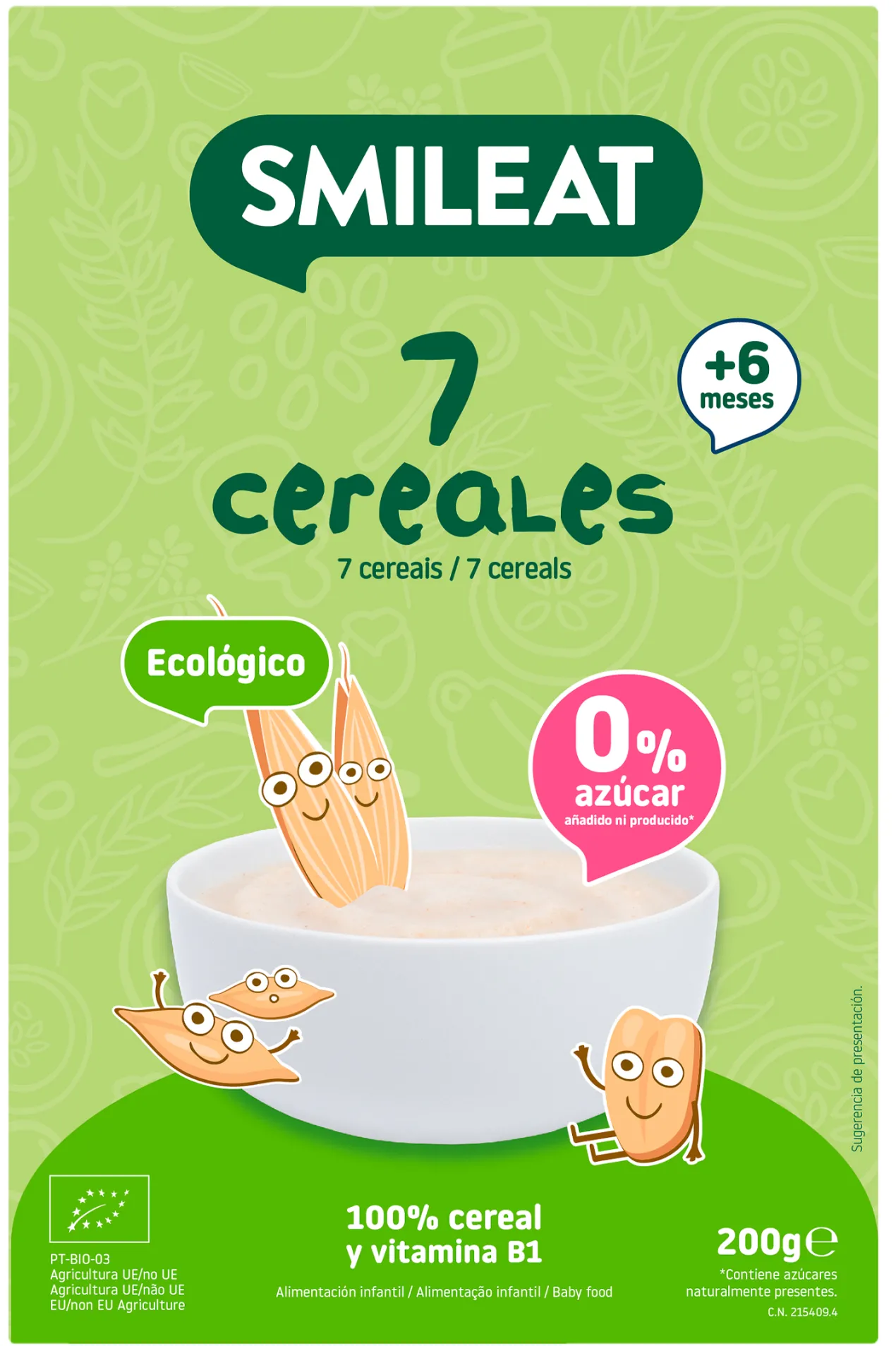 Papilla Ecológica Siete Cereales