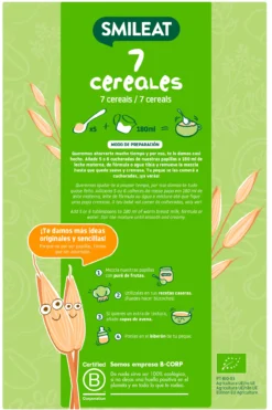Papilla Ecológica Siete Cereales