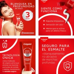 Pasta de Dientes Blanqueadora Max White Ultra Active Foam