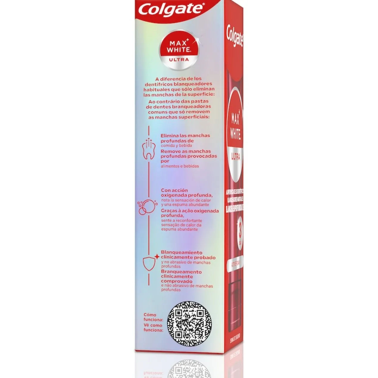 Pasta de Dientes Blanqueadora Max White Ultra Active Foam