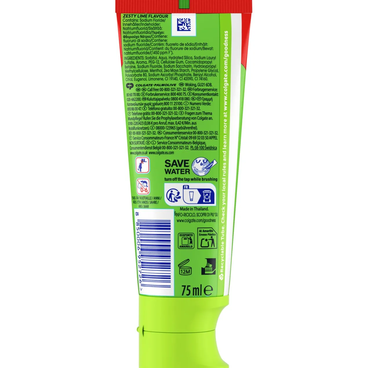 Pasta de dientes Colgate Max Fresh Fruit Fusion Zesty