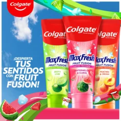 Pasta de dientes Colgate Max Fresh Fruit Fusion Watermelon & Guava