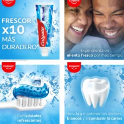 Pasta de Dientes Max Fresh con Cristales Refrescantes