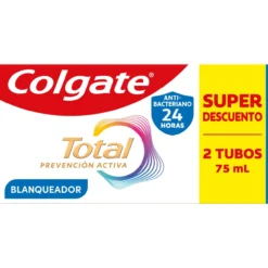 Pasta de Dientes Total Prevención Activa Blanqueadora