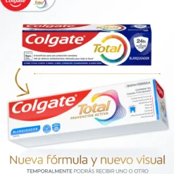 Pasta de Dientes Total Prevención Activa Blanqueadora