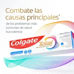 Pasta de Dientes Total Prevención Activa Blanqueadora