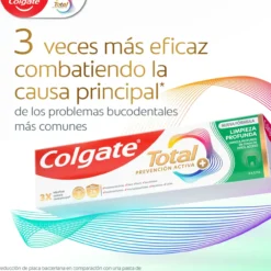 Pasta de Dientes Total Prevención Activa + Limpieza Profunda