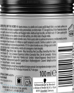 Pasta Fijadora de Peinado Beach Matt Paste