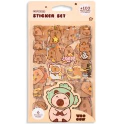 Pegatinas Capybara Sticker Set