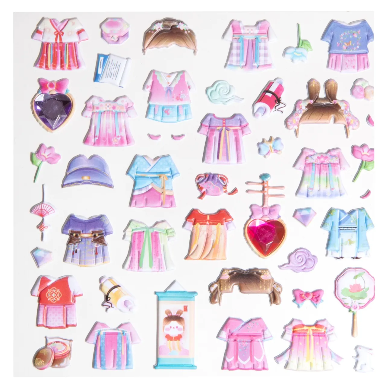 Pegatinas Dresses Up