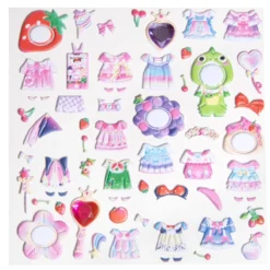 Pegatinas Dresses Up