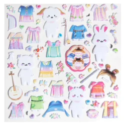 Pegatinas Dresses Up