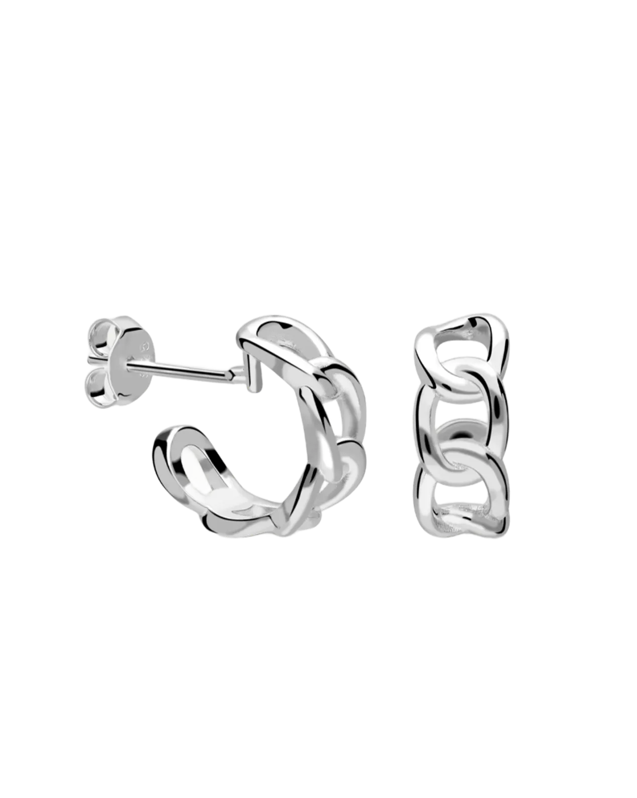 Pendientes de Plata Canela