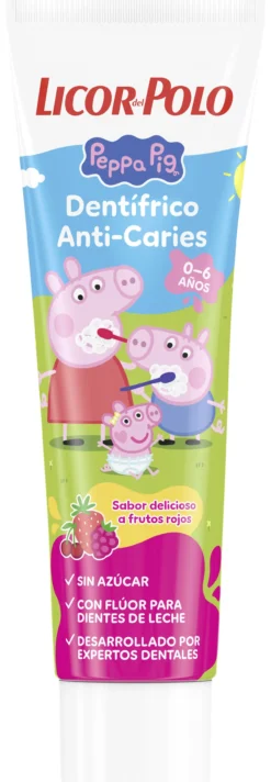 Peppa Pig Dentífrico Anticaries