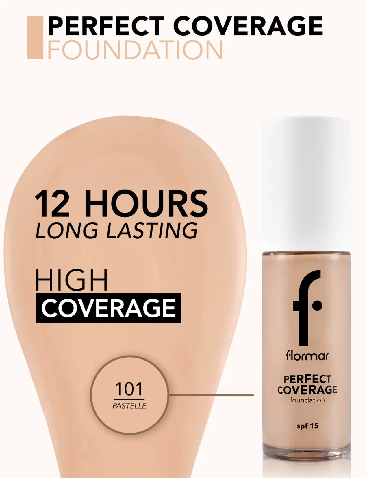 Perfect Coverage Foundation Base de Maquillaje