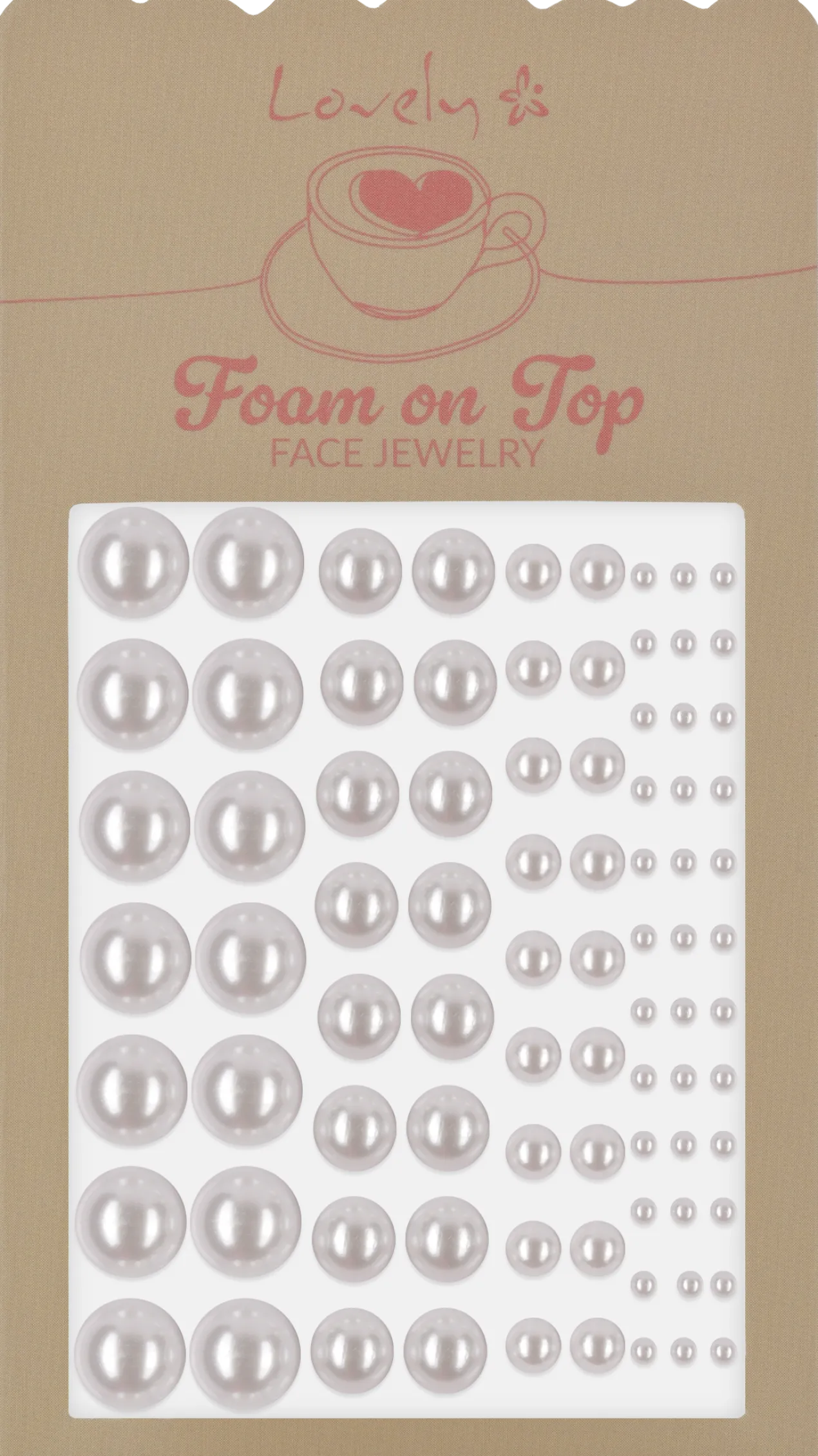 Perlas Stickers Faciales Foam On Top