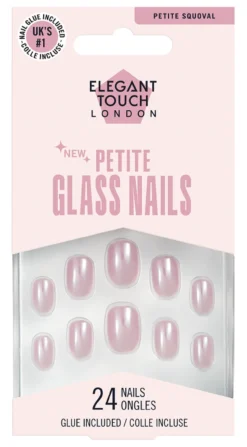 Petite Glass Nails Sugar Snow Uñas Postizas Edición Limitada