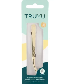 Pinza de Depilar Punta Inclinada Gold Edition