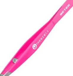 Pinza Depilar Magnética Punta Oblicua