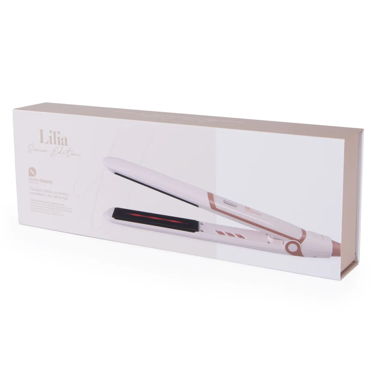 Plancha Profesional Estrecha 4 en 1
