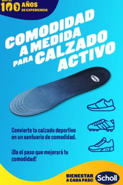 Plantillas Gel Activ Sport Hombre