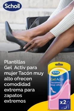 Plantillas Gel Activ Tacón Muy Alto