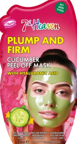 Plump and Firm Mascarilla Peel-Off con Pepino y Ácido Hialurónico