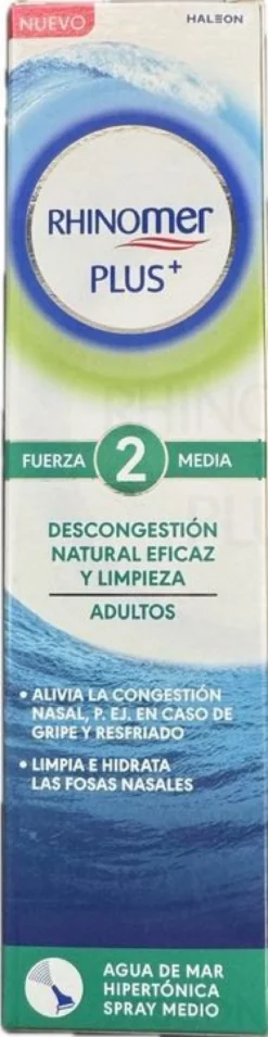 Plus+ 2 Fuerza Media limpieza nasal adultos