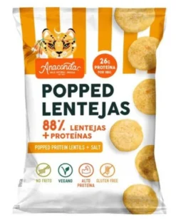 Popped Lentejas Snack crujiente de lentejas
