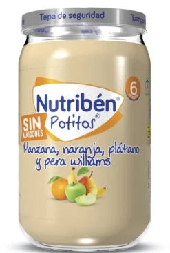 Potito Manzana Naranja Plátano y Pera Williams