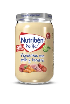 Potito Pollo y Ternera con Verduritas