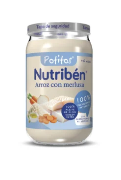 Potito Suprema de Merluza con Arroz