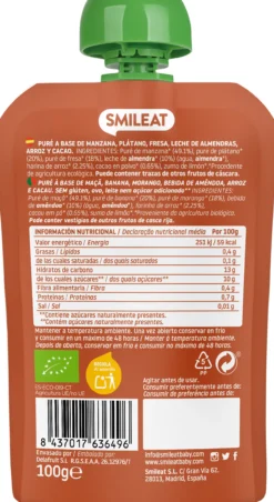 Pouch Almendra, Cacao y Fresa