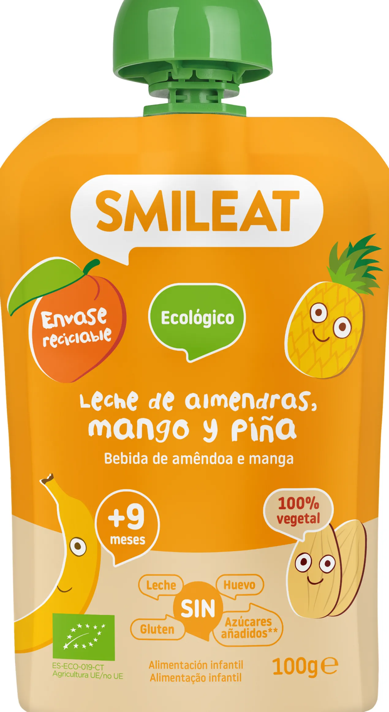 Pouch Almendra, Mango y Piña
