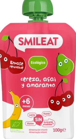 Pouch de Cereza, Açai y Amaranto