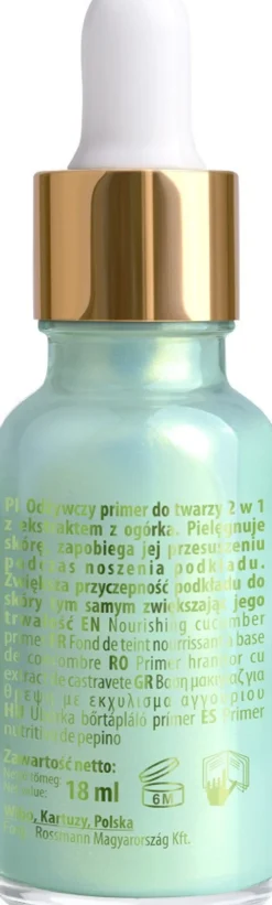 Prebase de Maquillaje Serum 2 en 1 Cucumber
